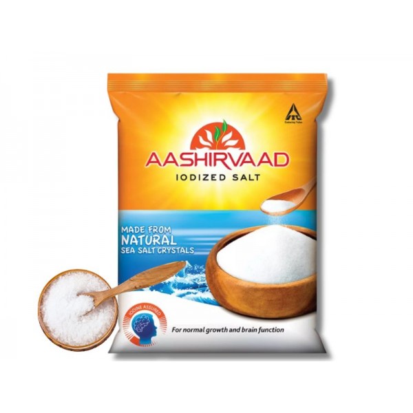 Aashirvaad Iodized Salt 1 kg