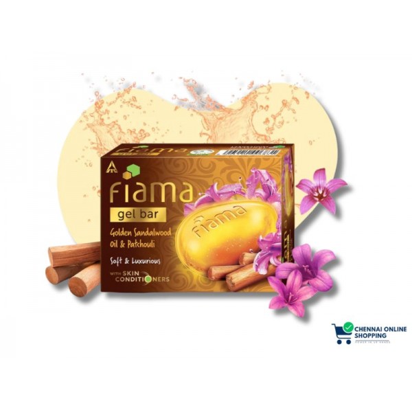 Fiama Gel Bar Golden Sandalwood Oil & Patchouli 125 g
