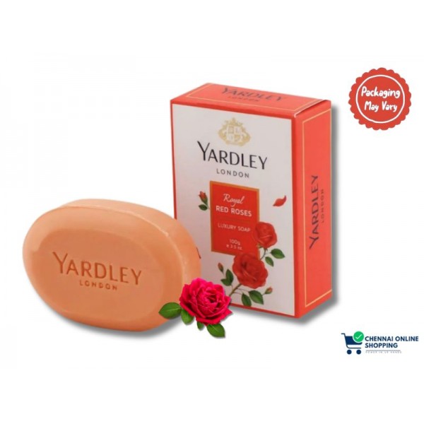 Yardley London Royal Red Roses Luxury Soap 100 g