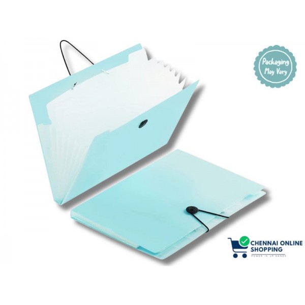 Eccos Expanding File A4 Size 8 Pocket 1 Unit