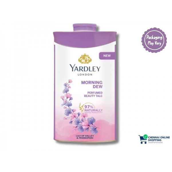 Yardley London Morning Dew Talcum Powder 100 g