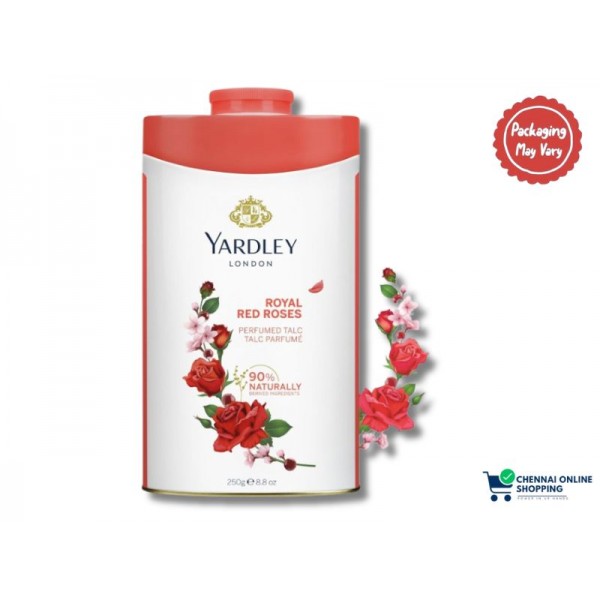 Yardley London Royal Red Roses Talcum Powder 250 g