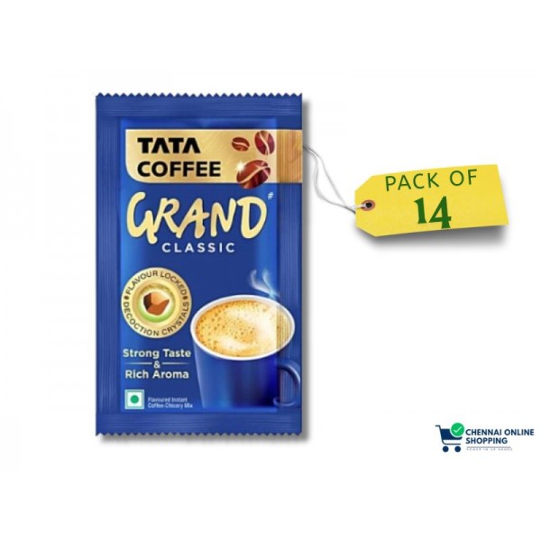 Tata Instant Coffee Grand Classic RS  10 (Pack of 14)