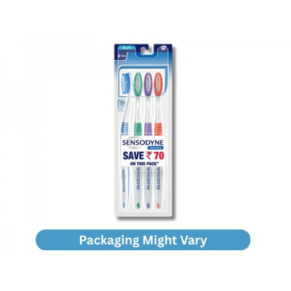 Sensodyne Sensitive Soft Tooth Brush 4 Pack